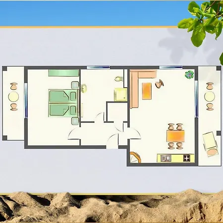 Apartmán Am - Petra Whg Bansin *